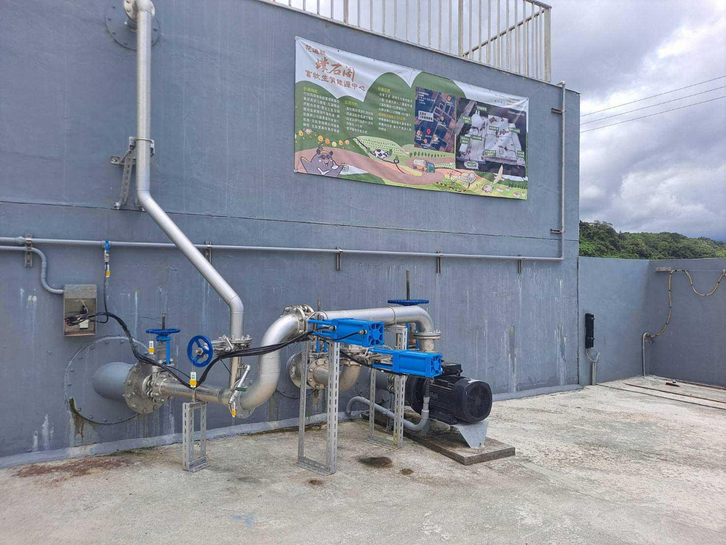Diverse varer I hele verden overskydende Superior Mixing Matters at Taiwan's New Biogas Plant